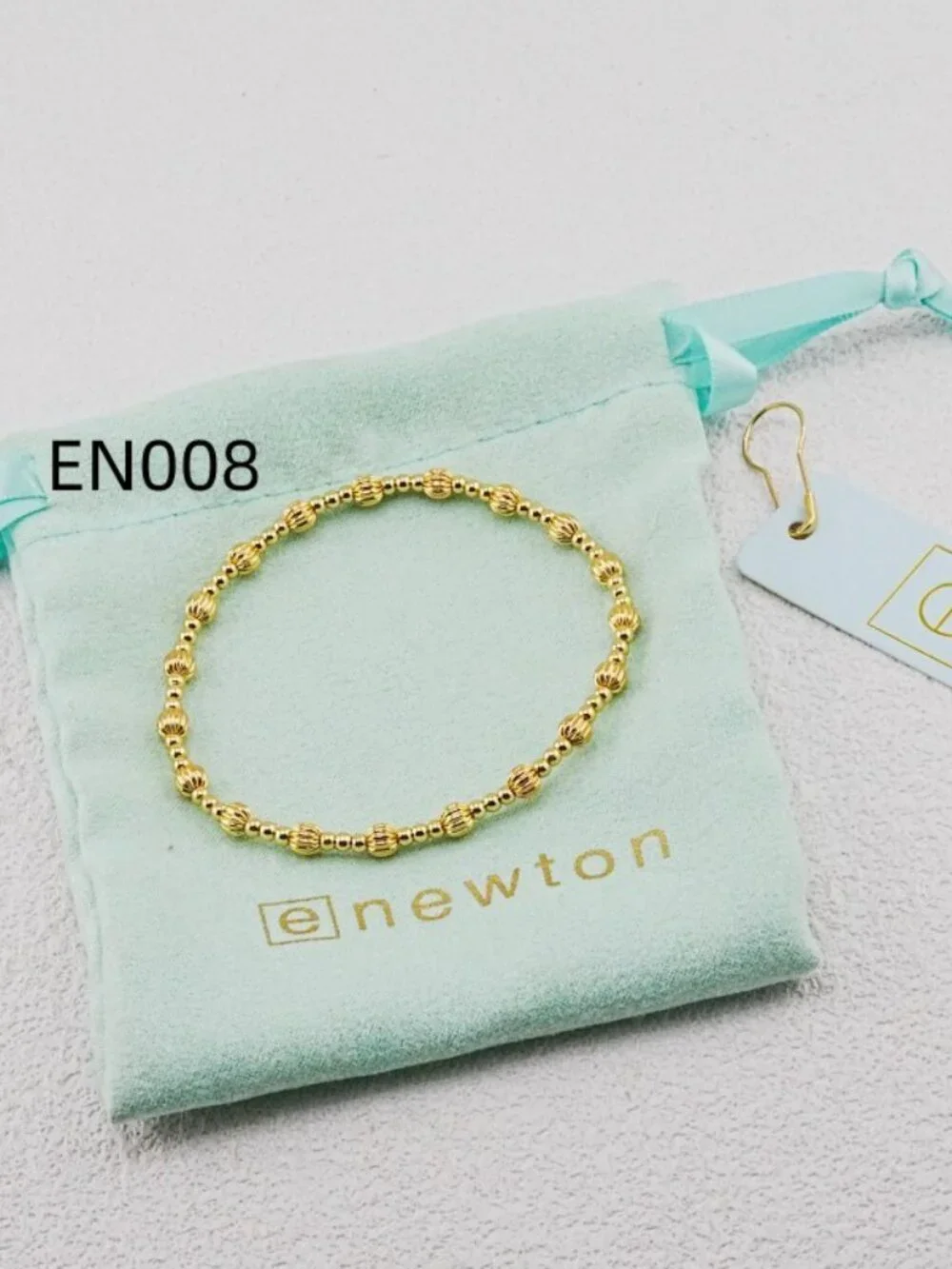 Enewton Gold Watermelon Bead Spacer Bracelet